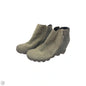 Boots Leather By Sorel In Green, Size: 10