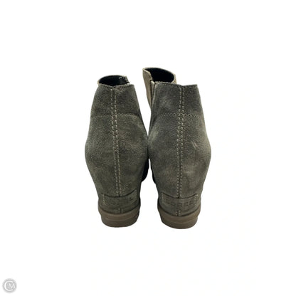 Boots Leather By Sorel In Green, Size: 10
