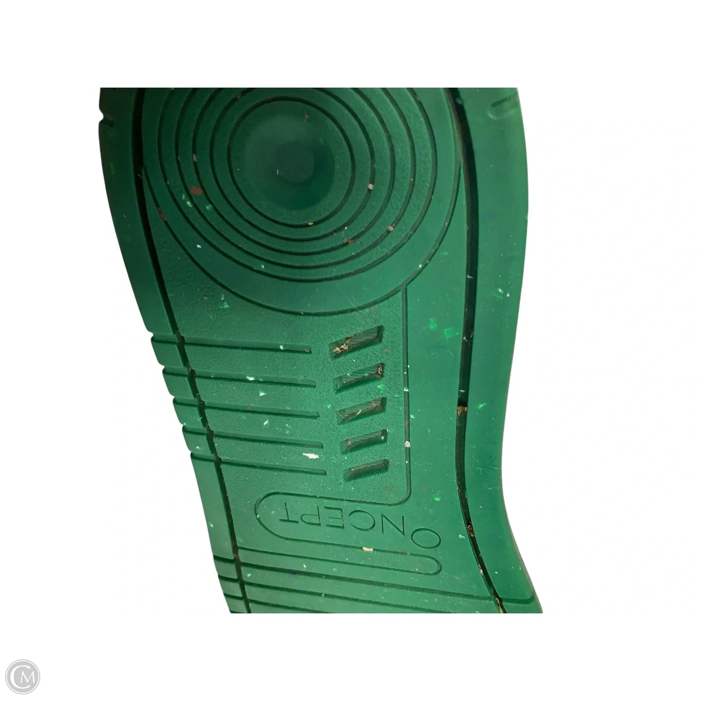 Shoes Athletic By Clothes Mentor In Green & White, Size: 8