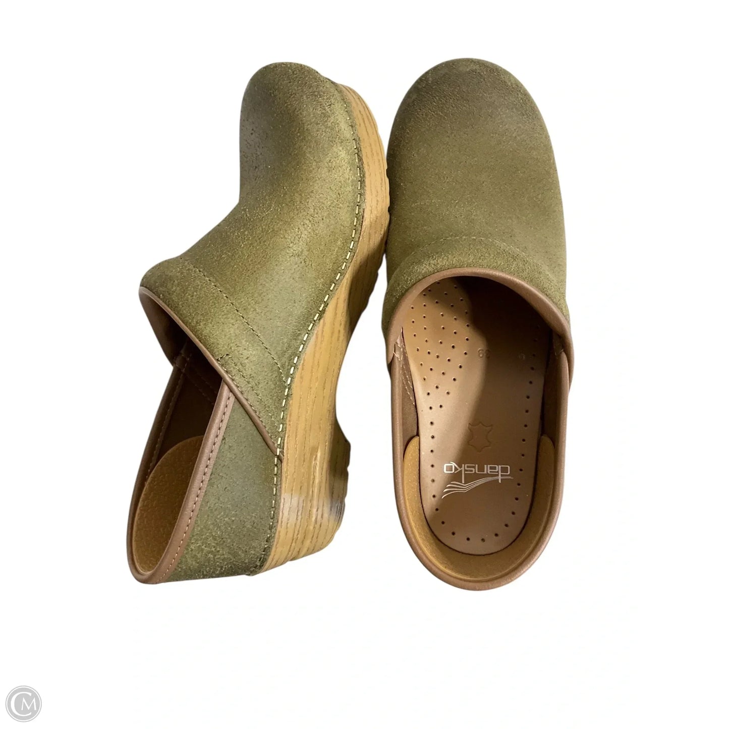 Shoes Heels Block By Dansko In Green, Size: 8.5