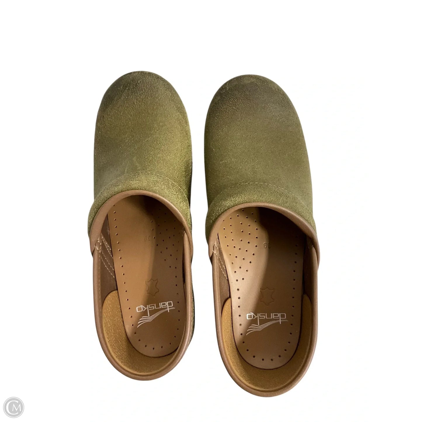 Shoes Heels Block By Dansko In Green, Size: 8.5