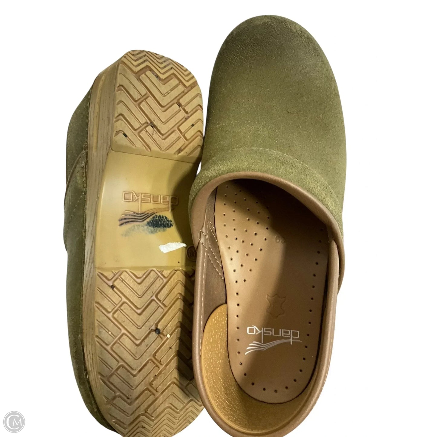 Shoes Heels Block By Dansko In Green, Size: 8.5