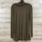 Top Long Sleeve By Artistic Works By Lu In Black & Tan, Size: L
