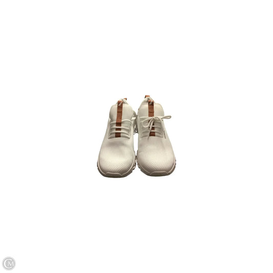 Shoes Sneakers By Nautica In Tan & White, Size: 10