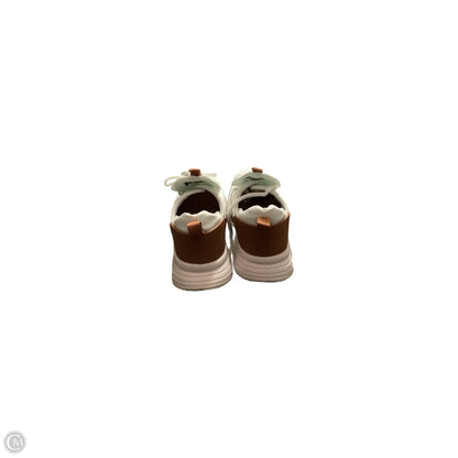 Shoes Sneakers By Nautica In Tan & White, Size: 10