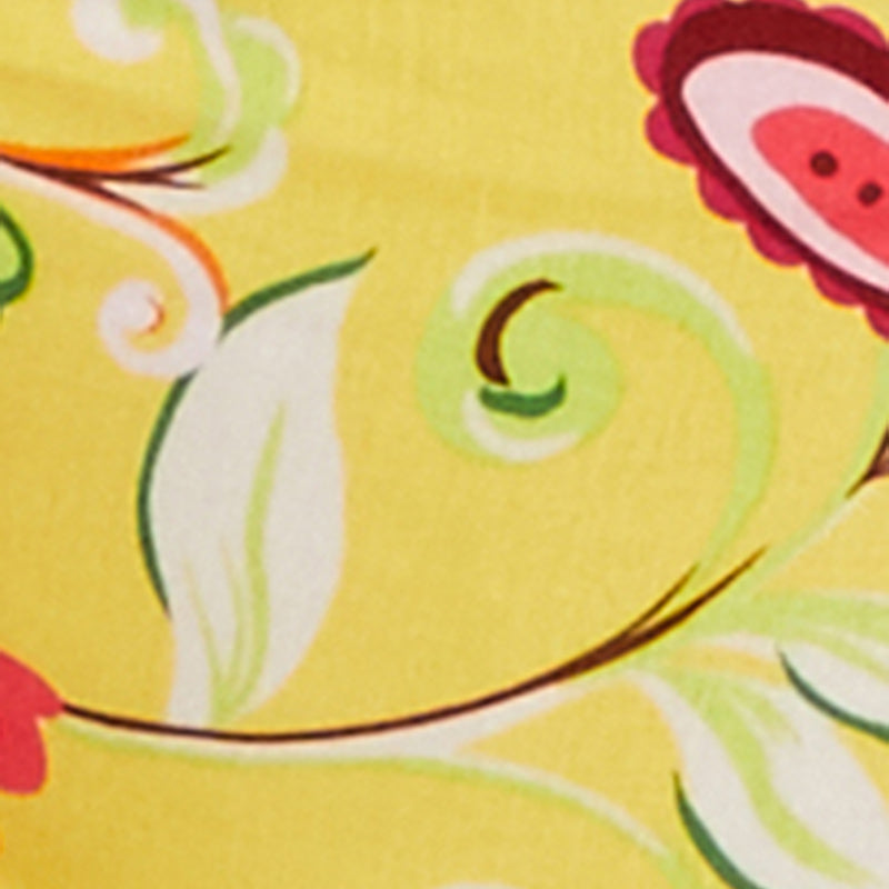 Plus Size Floral Print Button Front Shirt