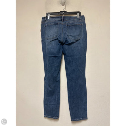 Jeans Skinny By Cabi In Blue Denim, Size: 14