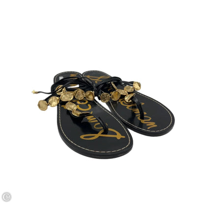 Sandals Flats By Sam Edelman In Black, Size: 8.5