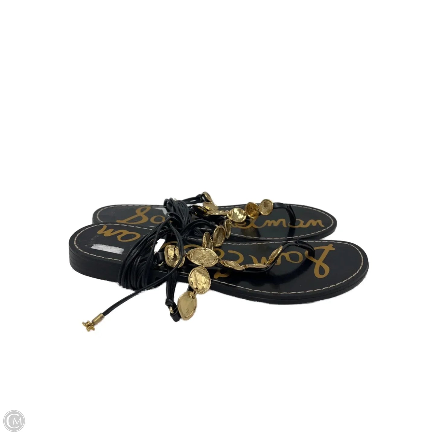 Sandals Flats By Sam Edelman In Black, Size: 8.5