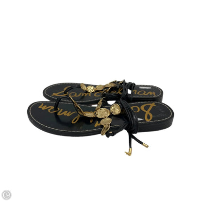 Sandals Flats By Sam Edelman In Black, Size: 8.5