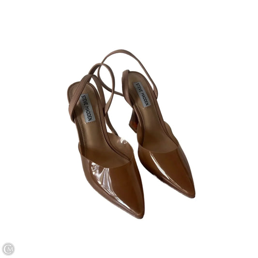Shoes Heels Block By Steve Madden In Brown, Size: 7