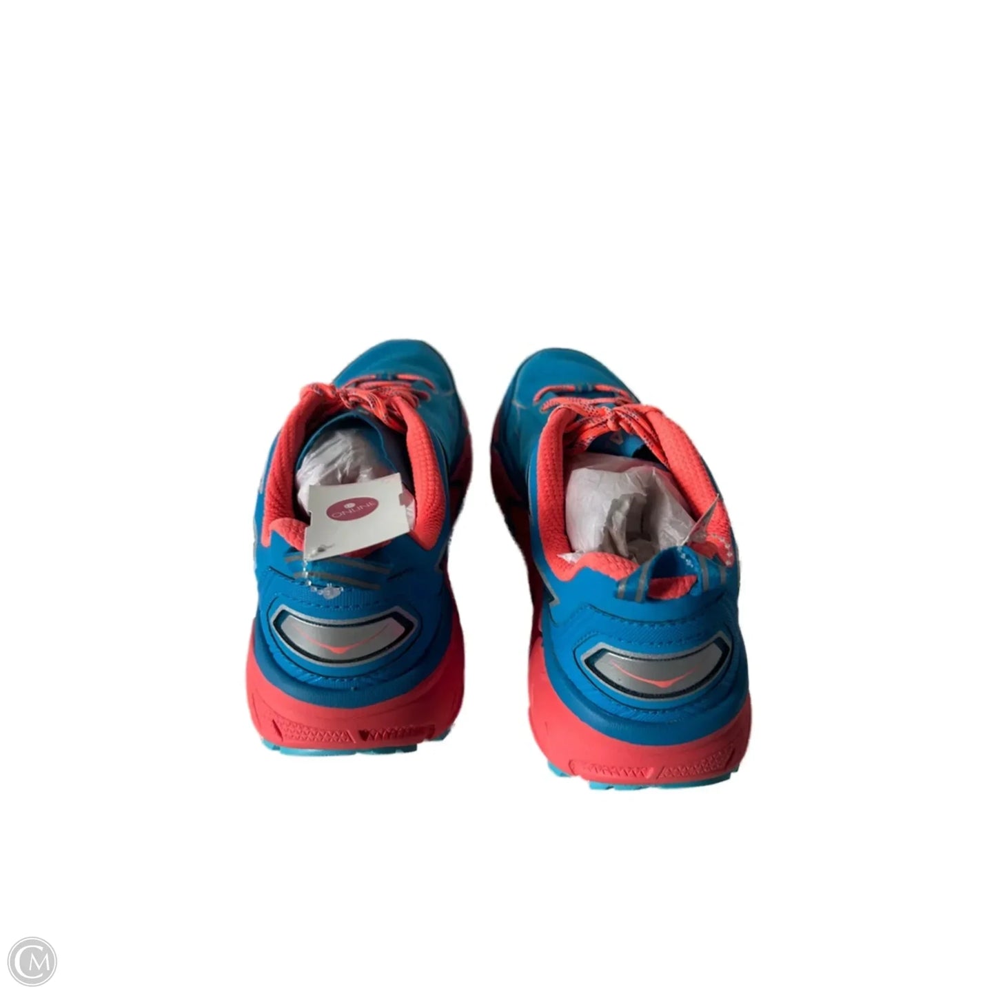 Shoes Athletic By Hoka In Blue & Orange, Size: 10