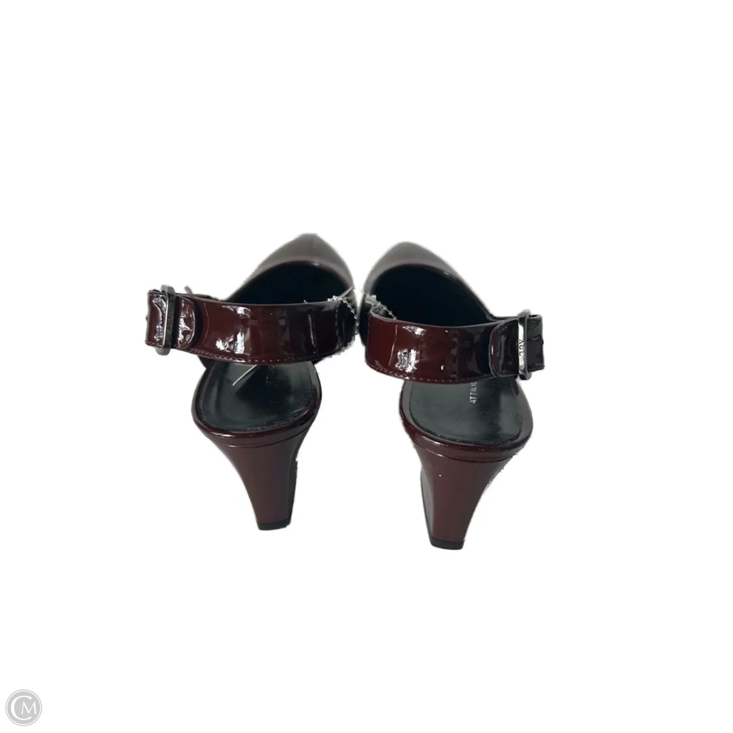 Shoes Heels Block By Agl In Red, Size: 8