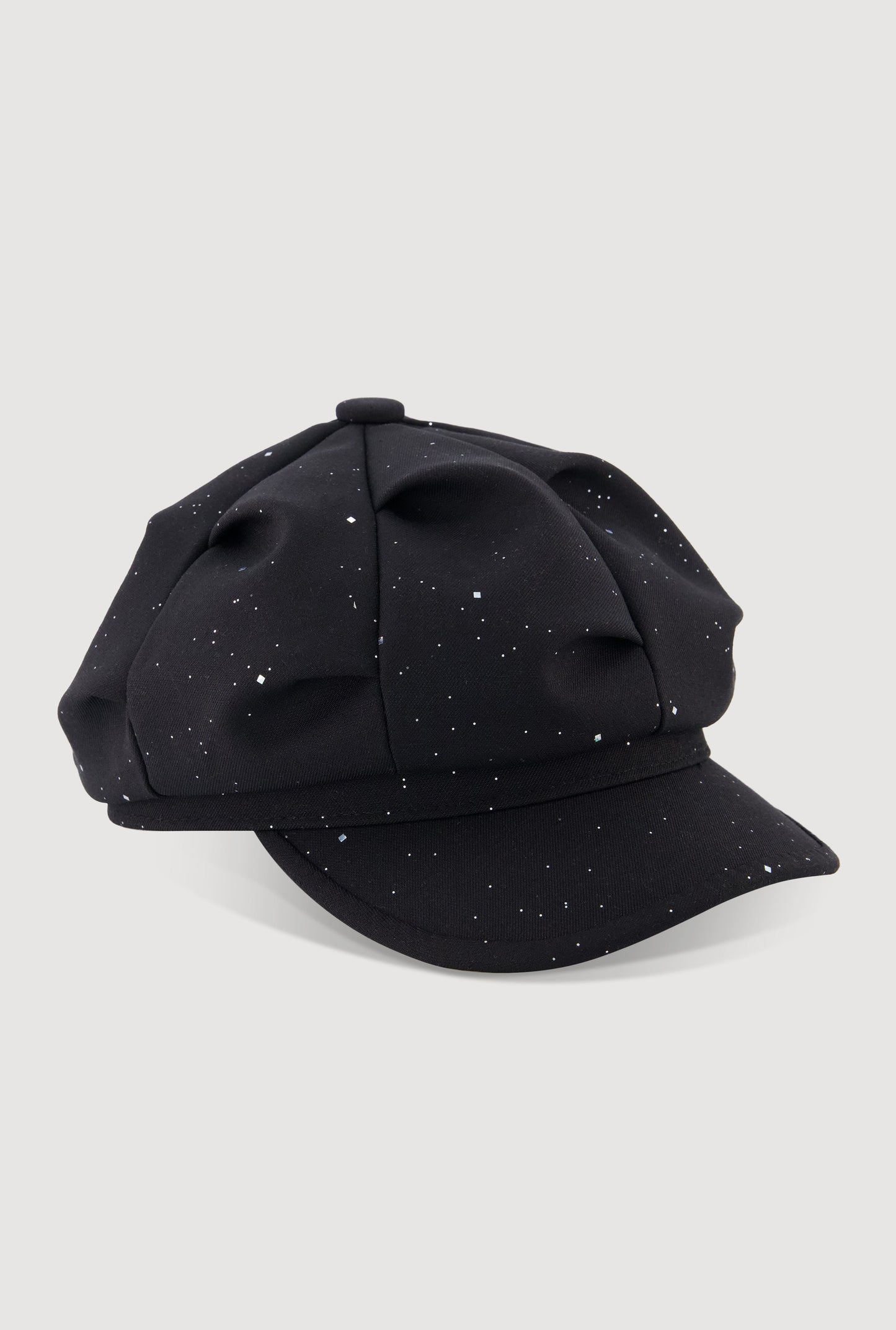 Stylish Glitter Cabbie Hat