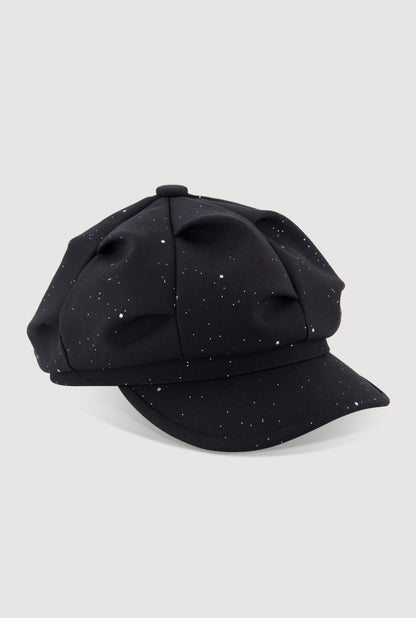 Stylish Glitter Cabbie Hat