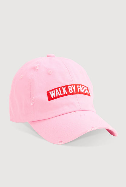 Walk By Faith Graphic Baseball Hat