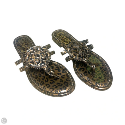Sandals Flats By Circus By Sam Edelman In Animal Print, Size: 7.5