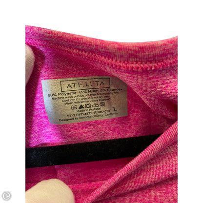 Athletic Fleece By Athleta In Pink, Size: L