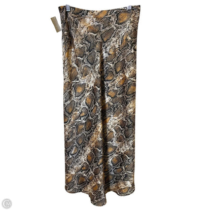Skirt Maxi By Zara In Animal Print, Size: XS