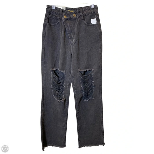 Jeans Wide Leg By Clothes Mentor In Black, Size: S