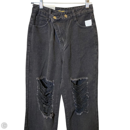 Jeans Wide Leg By Clothes Mentor In Black, Size: S