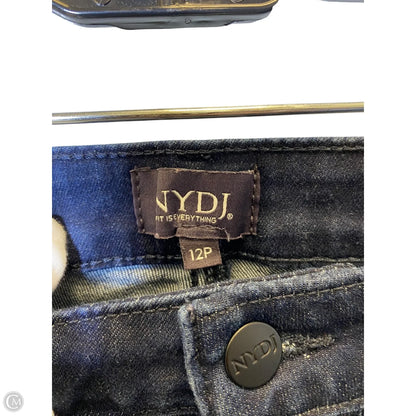 Jeans Straight By Clothes Mentor In Blue Denim, Size: 12p