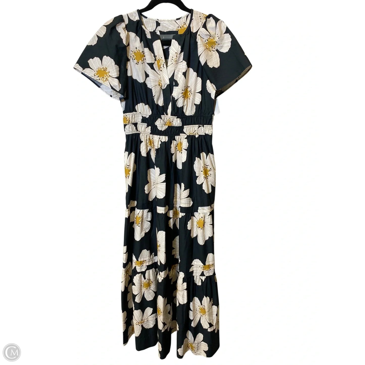 Dress Casual Maxi By Anthropologie In Floral Print, Size: Xs